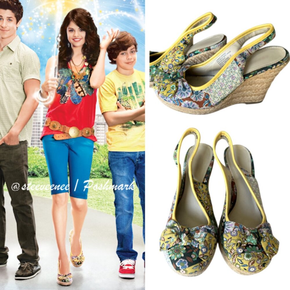 Patchwork Wedge Sandals ASO Alex Russo